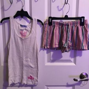 Tank Top & Shorts Pajama Set